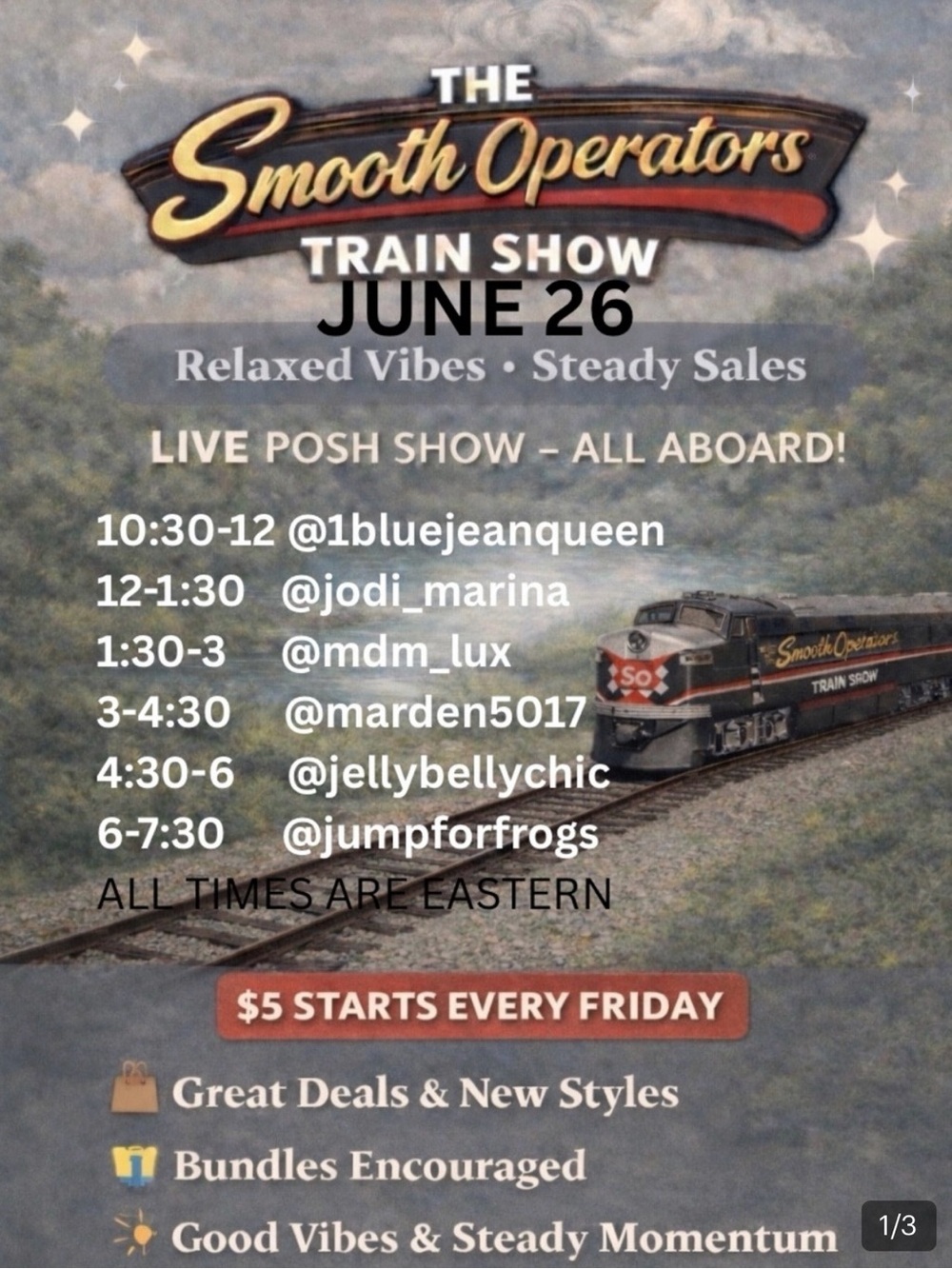 🚂 The Smooth Operators Raid Train 🚂 is LIVE
